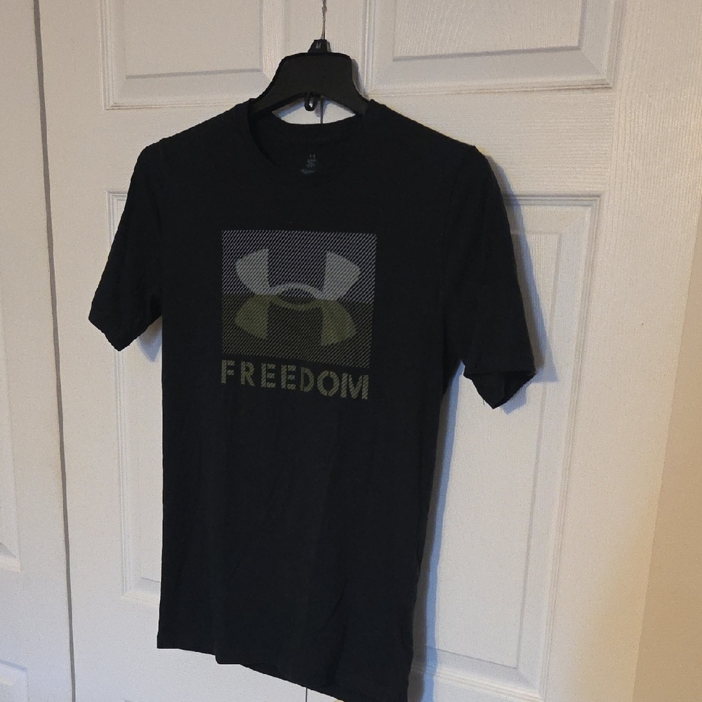 Under Armour Men's Black Freedom Tee